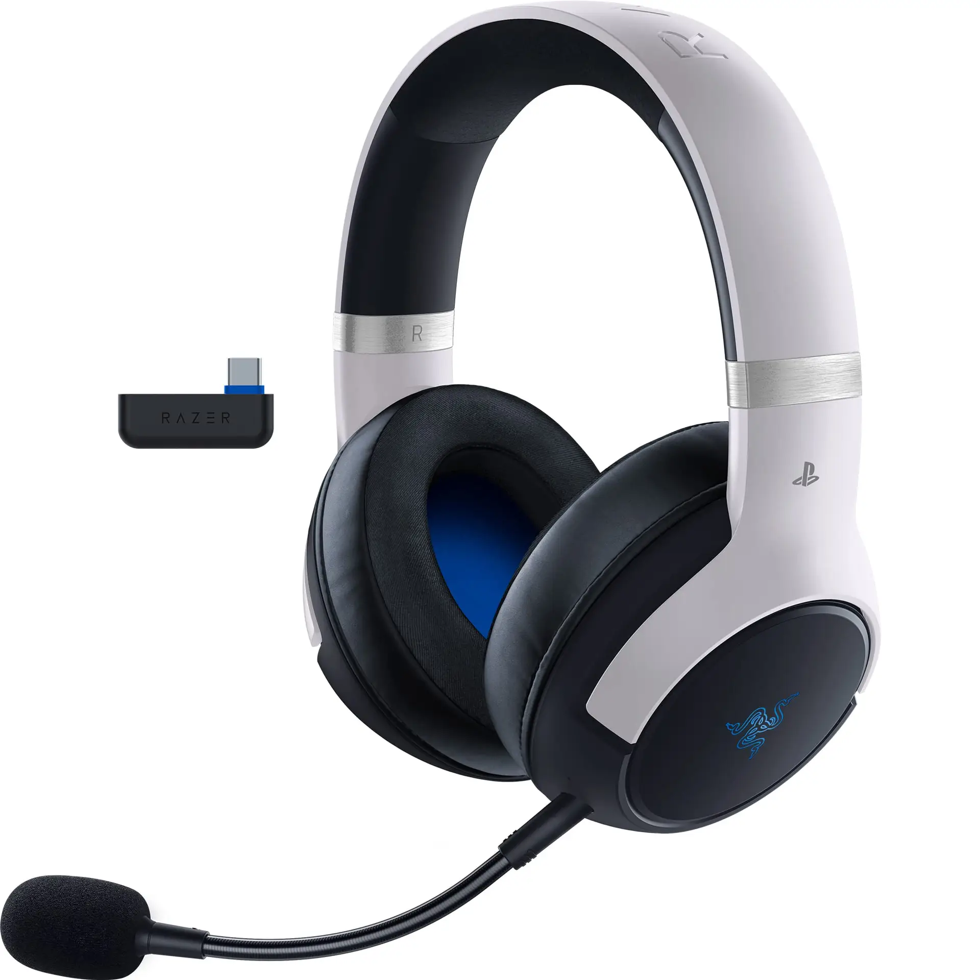 אוזניות גיימינג אלחוטיות Razer Kaira HyperSpeed ל-PlayStation
