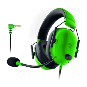 אוזניות גיימינג Razer BlackShark V2 X ירוק
