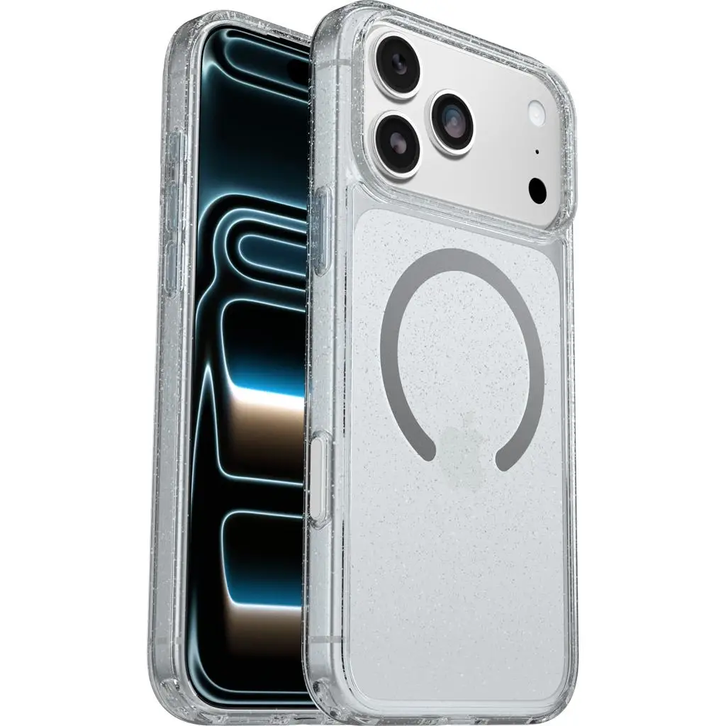 כיסוי OtterBox Symmetry Series ל-iPhone 17 עם MagSafe שקוף