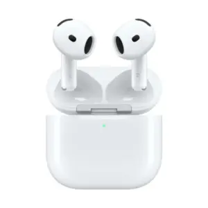 אוזניות אלחוטיות Apple AirPods 4 עם ביטול רעשים אקטיבי
