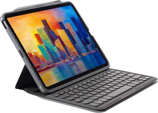 מקלדת וכיסוי ZAGG Pro Keys ל-iPad Pro 12.9 ו-iPad Air 13