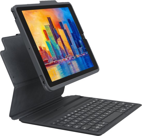 מקלדת וכיסוי ZAGG Pro Keys ל-iPad ‏10.2 אינץ׳