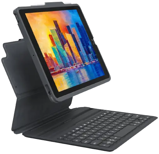 מקלדת וכיסוי ZAGG Pro Keys ל-iPad ‏10.9/11 אינץ׳