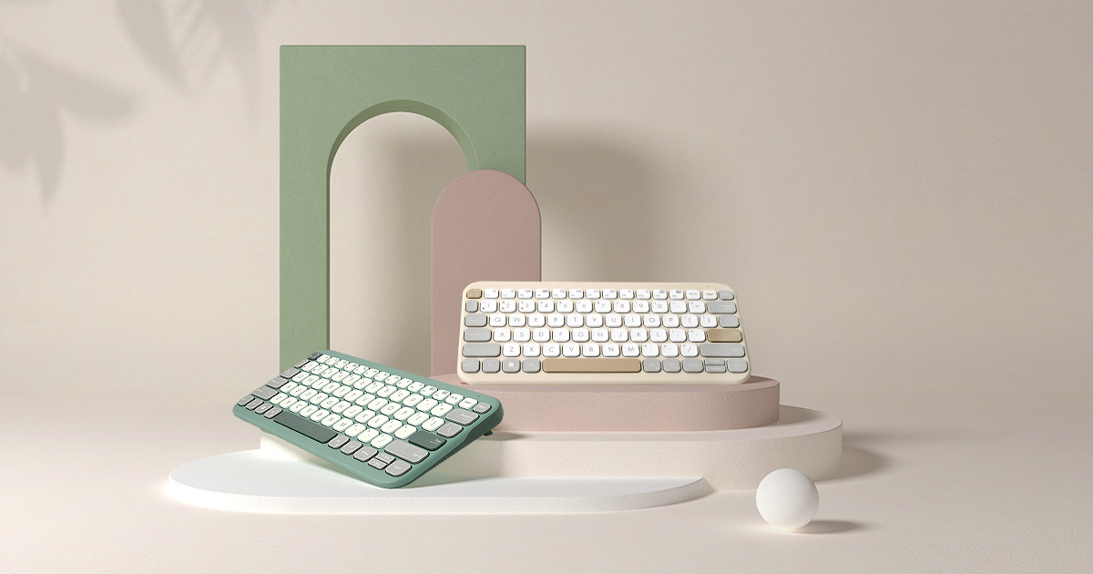 מקלדת אלחוטית ASUS Marshmallow Keyboard KW100 – פריסה קומפקטית בגוף דק