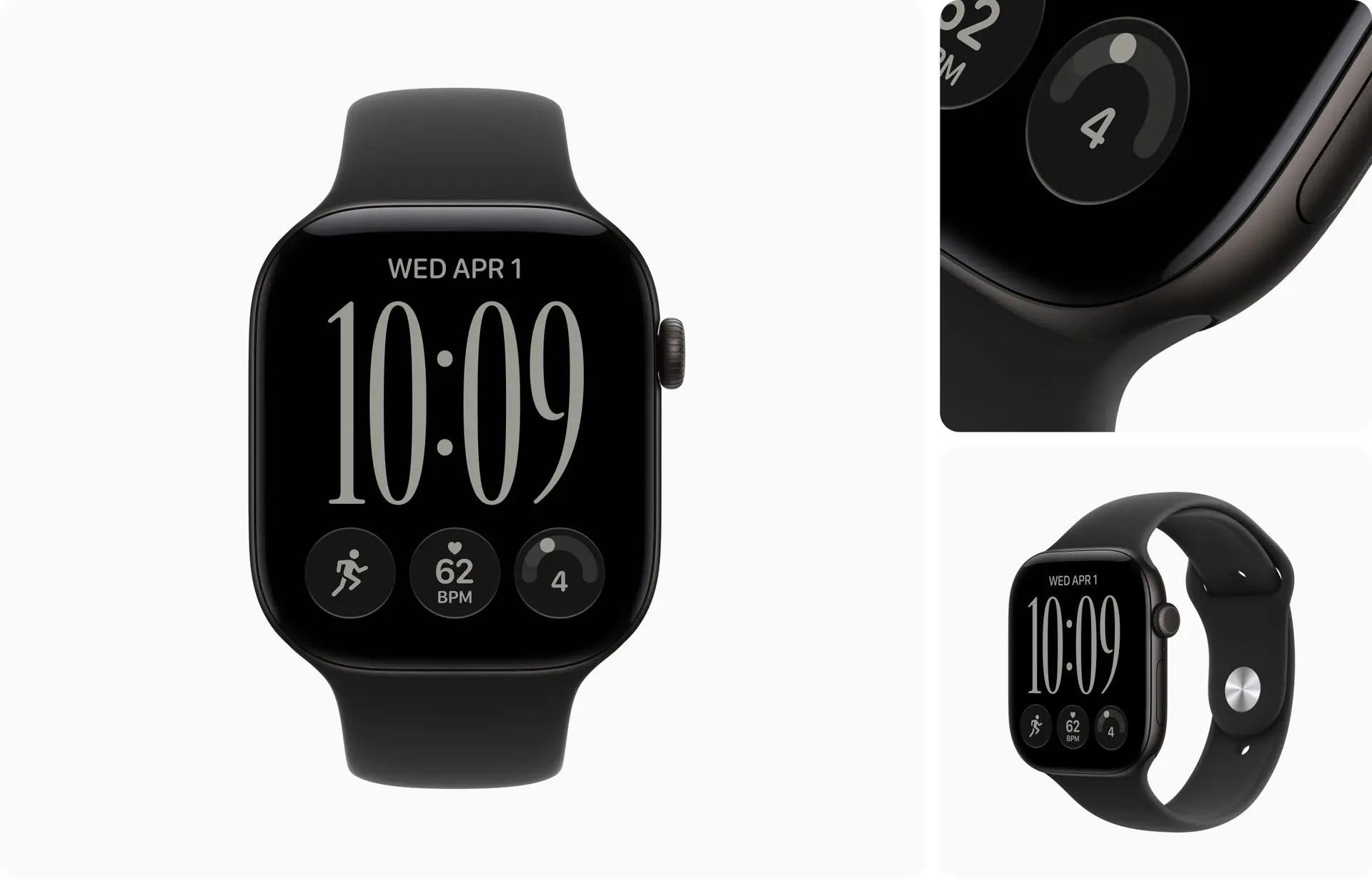שעון חכם Apple Watch Series 12 42mm שחור