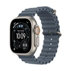 שעון חכם Apple Watch Ultra 3 49mm GPS+Cellular – Natural, Anchor Blue