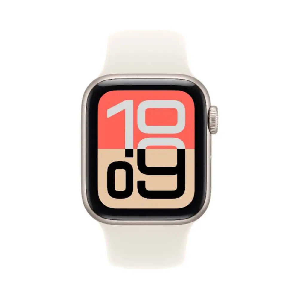 שעון חכם Apple Watch SE 3 – מארז ורצועה Starlight